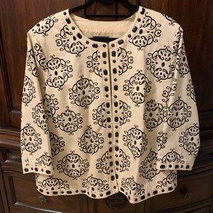 Carole Little 🌸 Ornamental Jacket 🌸